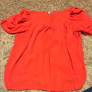 Joie Vibrant Red Blouse